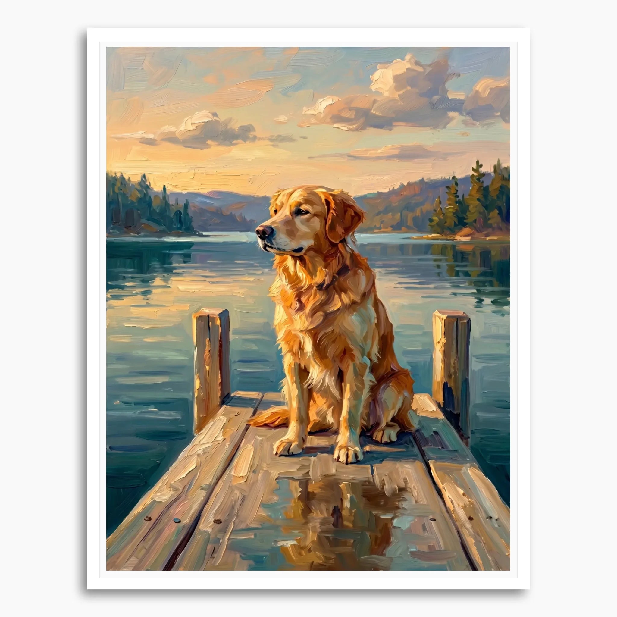 Framed Canvas Mockup Printful 3-4 ratio white