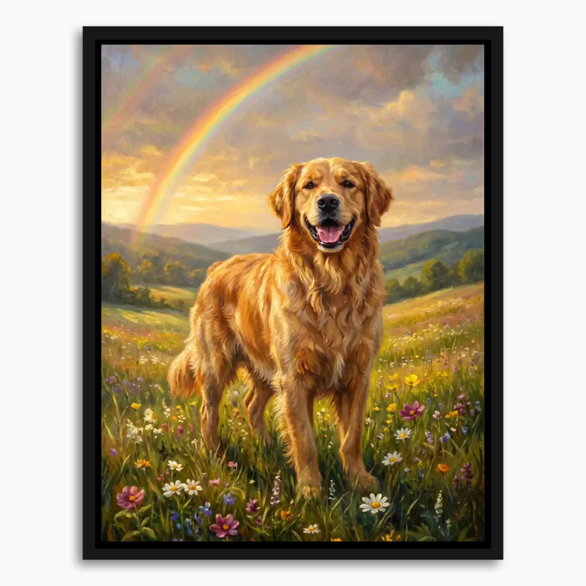 Framed Canvas Mockup Printful 3-4 ratio