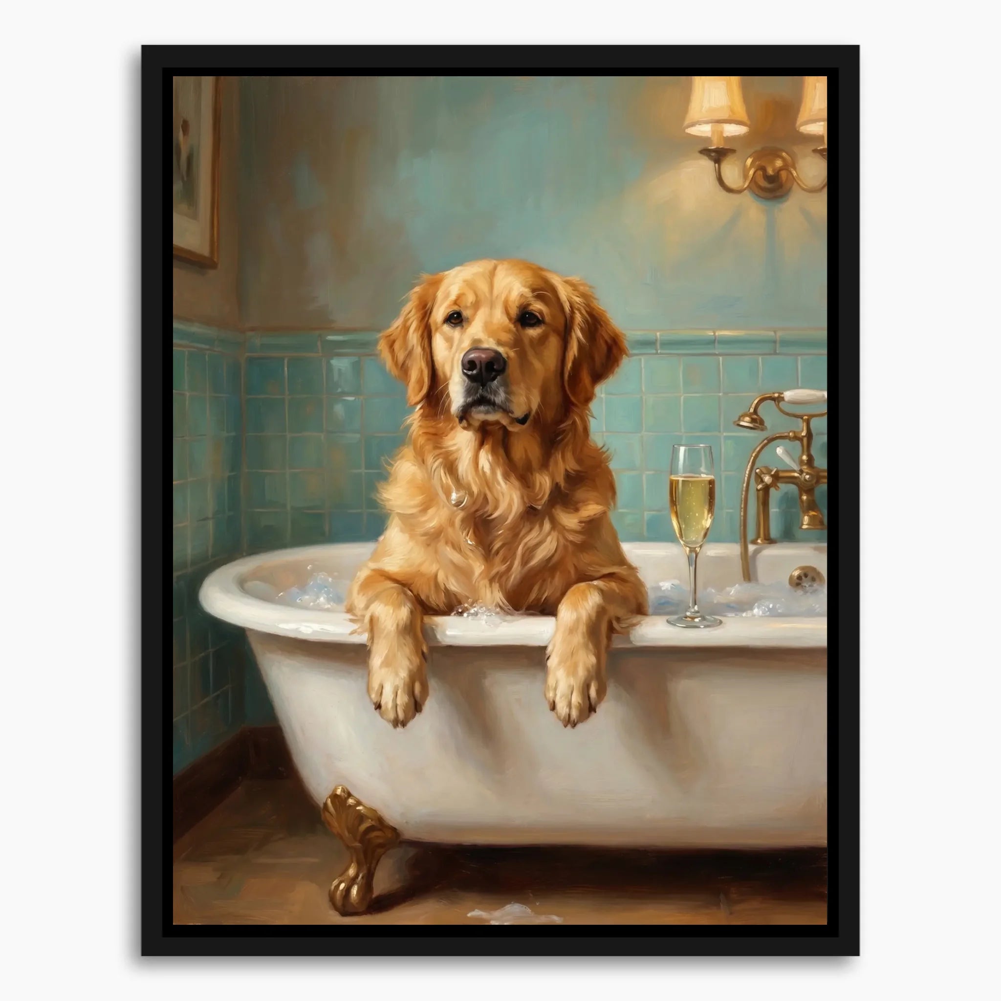 Framed Canvas Mockup Printful 3-4 ratio