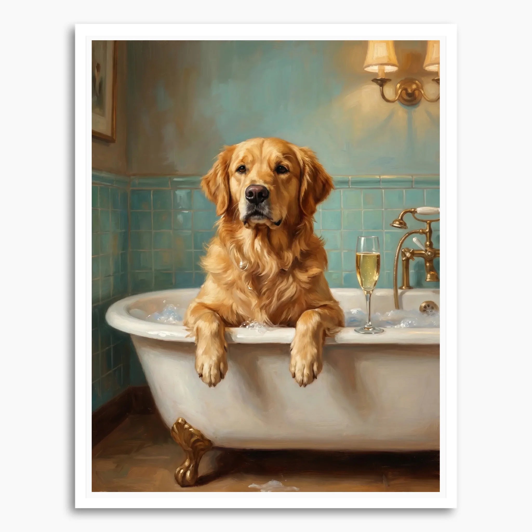 Framed Canvas Mockup Printful 3-4 ratio white