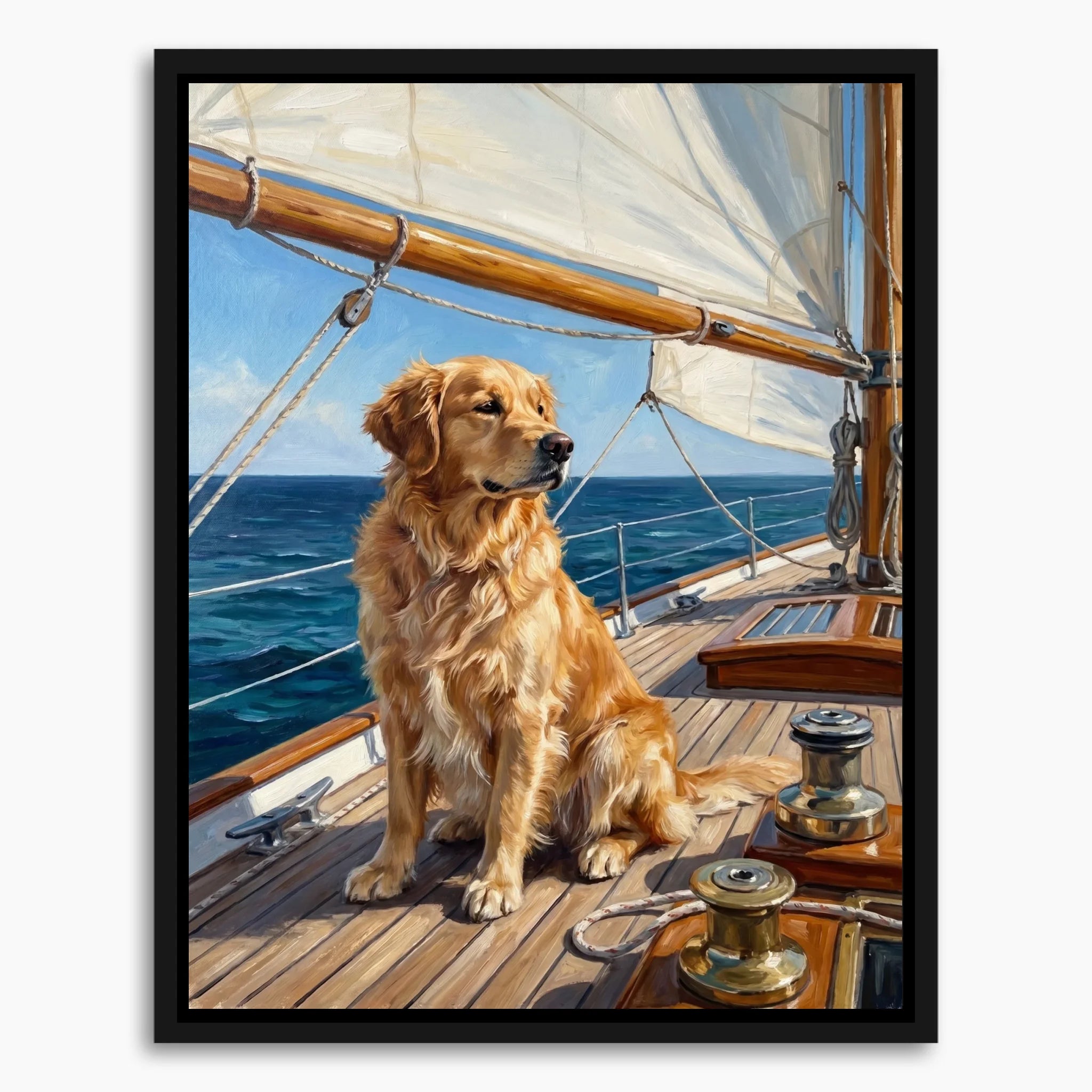 Framed Canvas Mockup Printful 3-4 ratio