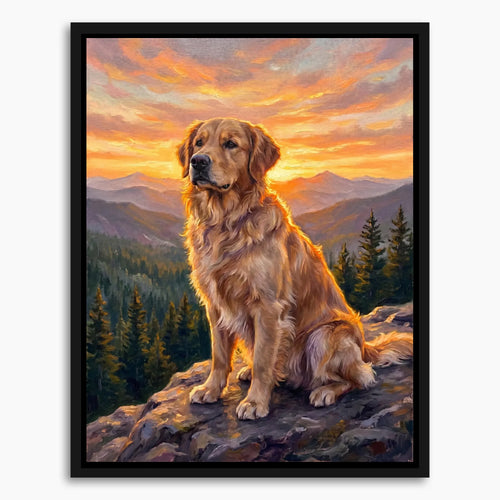 Framed Canvas Mockup Printful 3-4 ratio