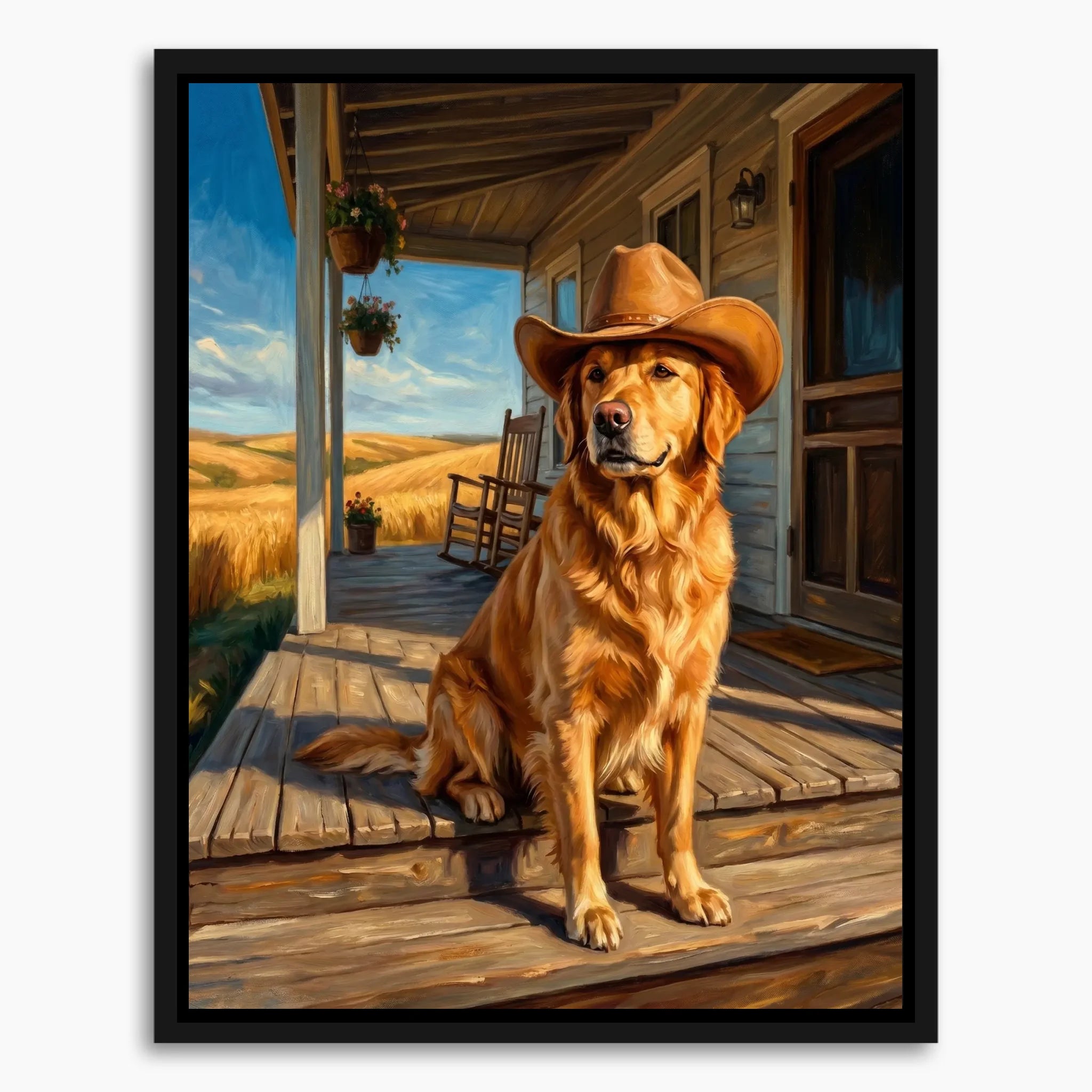 Framed Canvas Mockup Printful 3-4 ratio