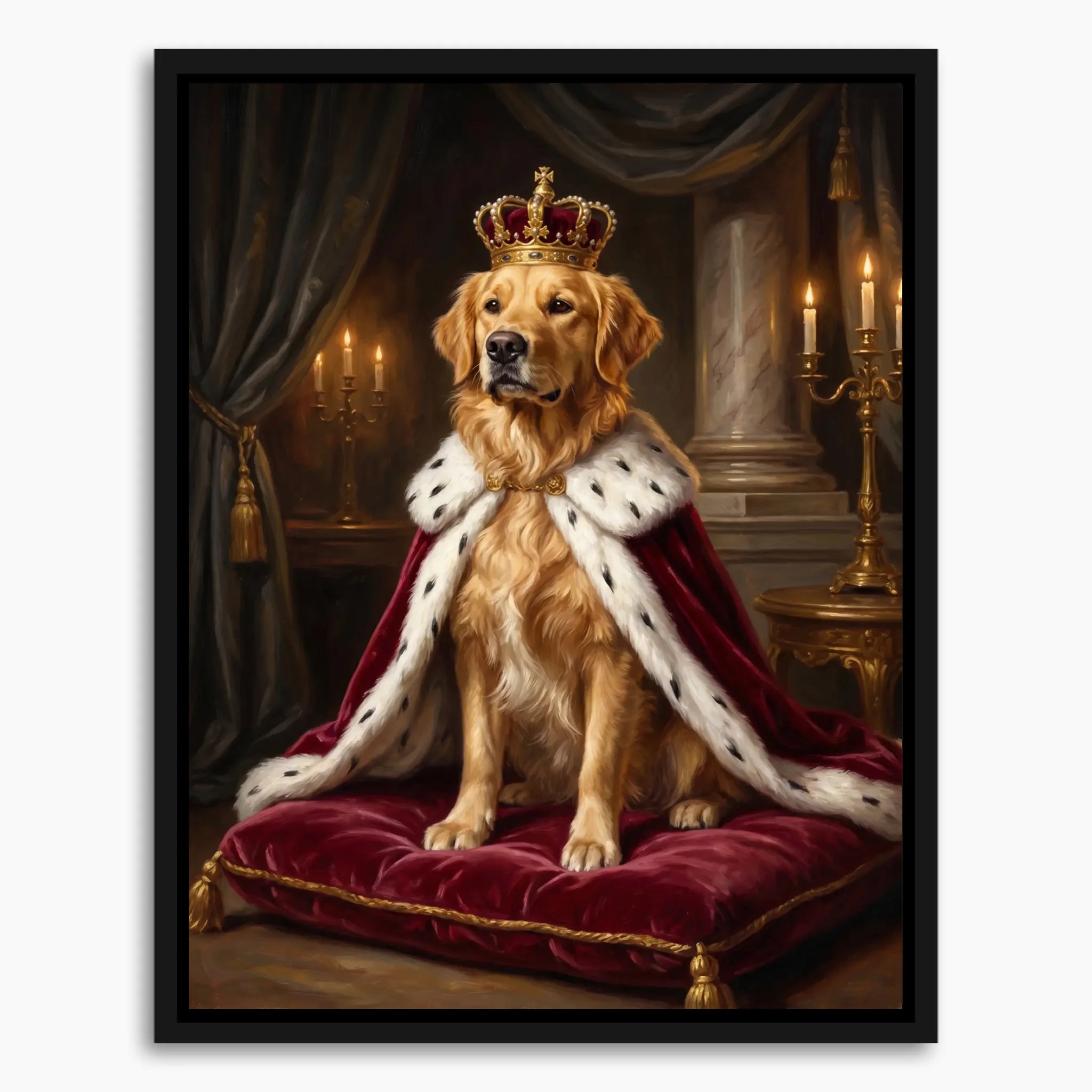 Framed Canvas Mockup Printful 3-4 ratio