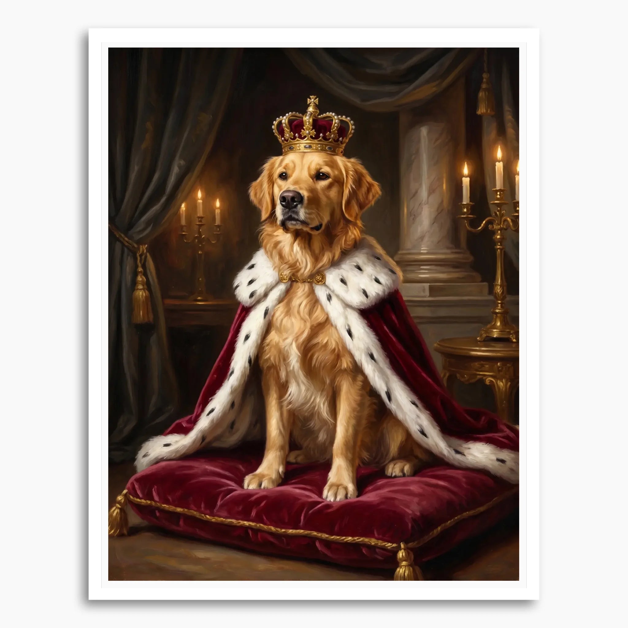 Framed Canvas Mockup Printful 3-4 ratio white