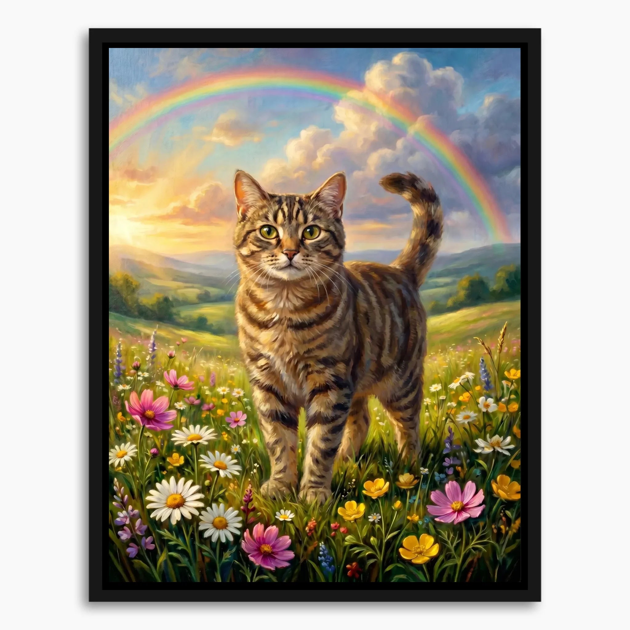 Framed Canvas Mockup Printful 3-4 ratio