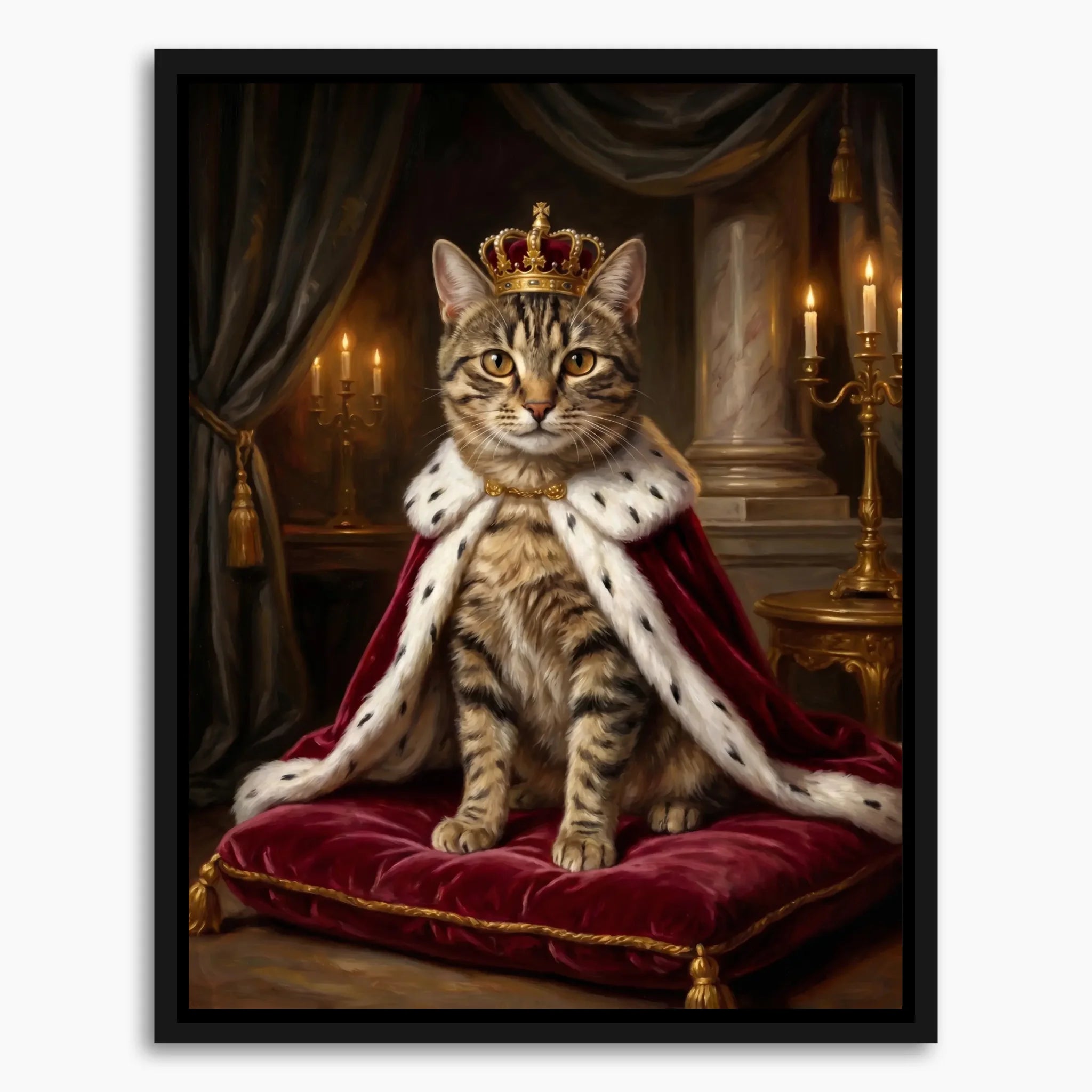 Framed Canvas Mockup Printful 3-4 ratio