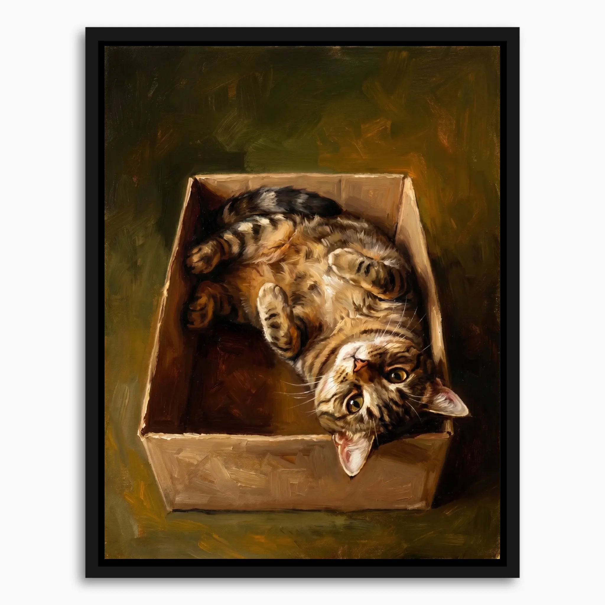 Framed Canvas Mockup Printful 3-4 ratio