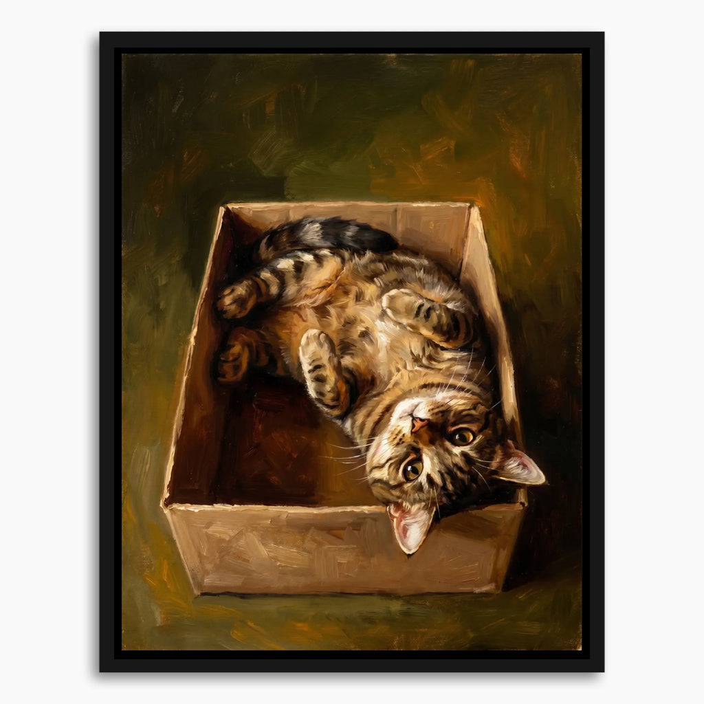 Framed Canvas Mockup Printful 3-4 ratio