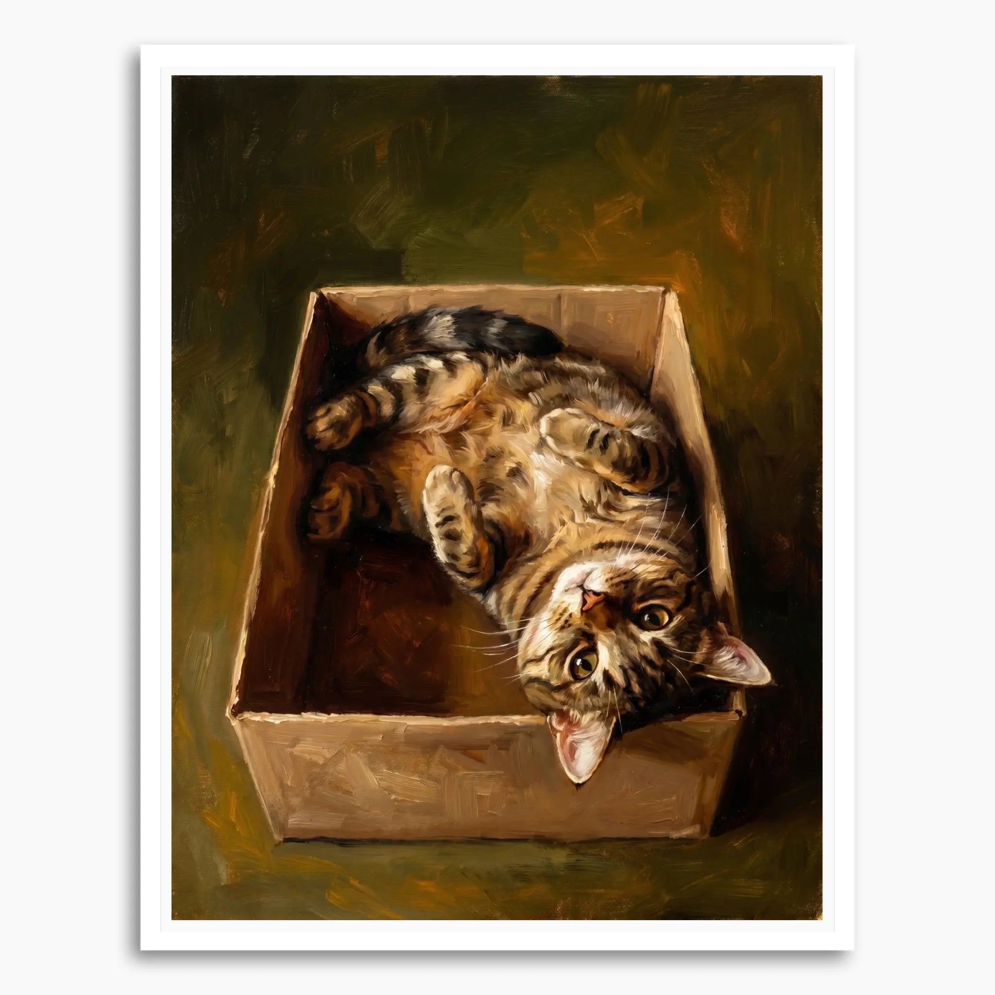 Framed Canvas Mockup Printful 3-4 ratio white