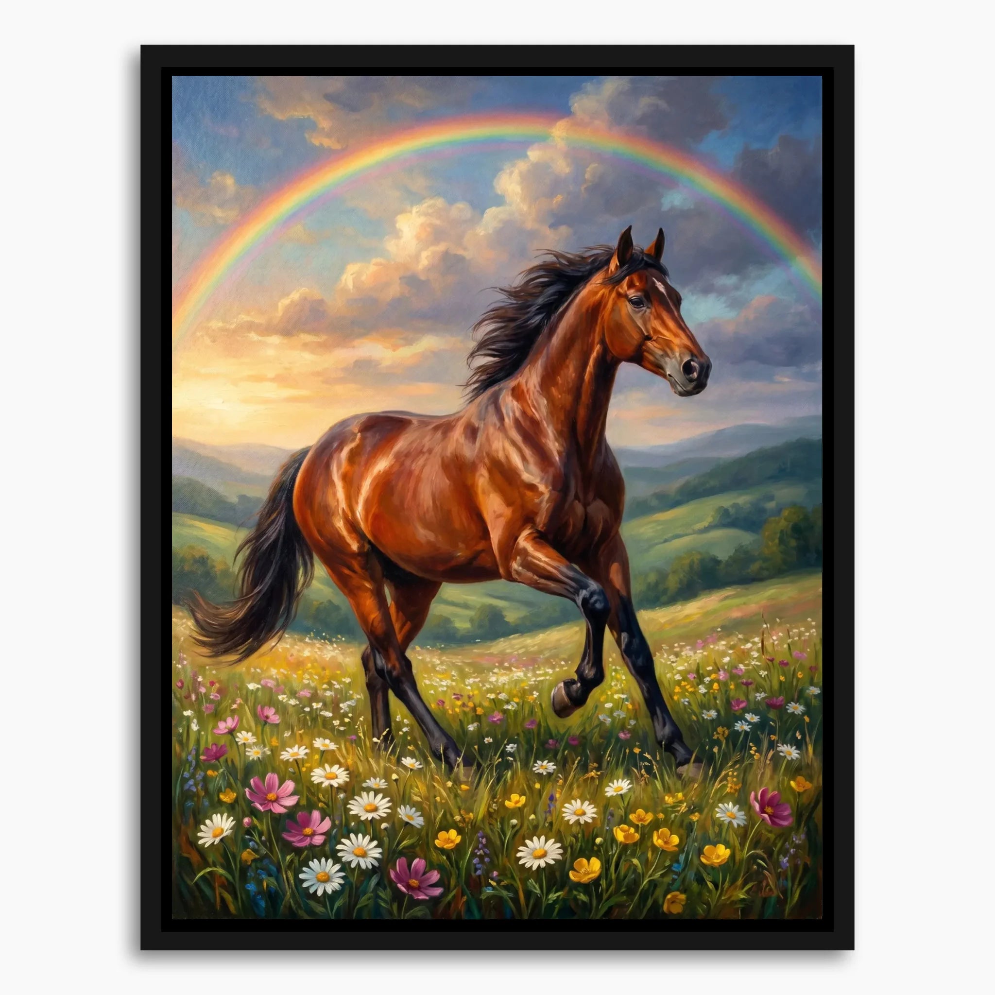 Framed Canvas Mockup Printful 3-4 ratio