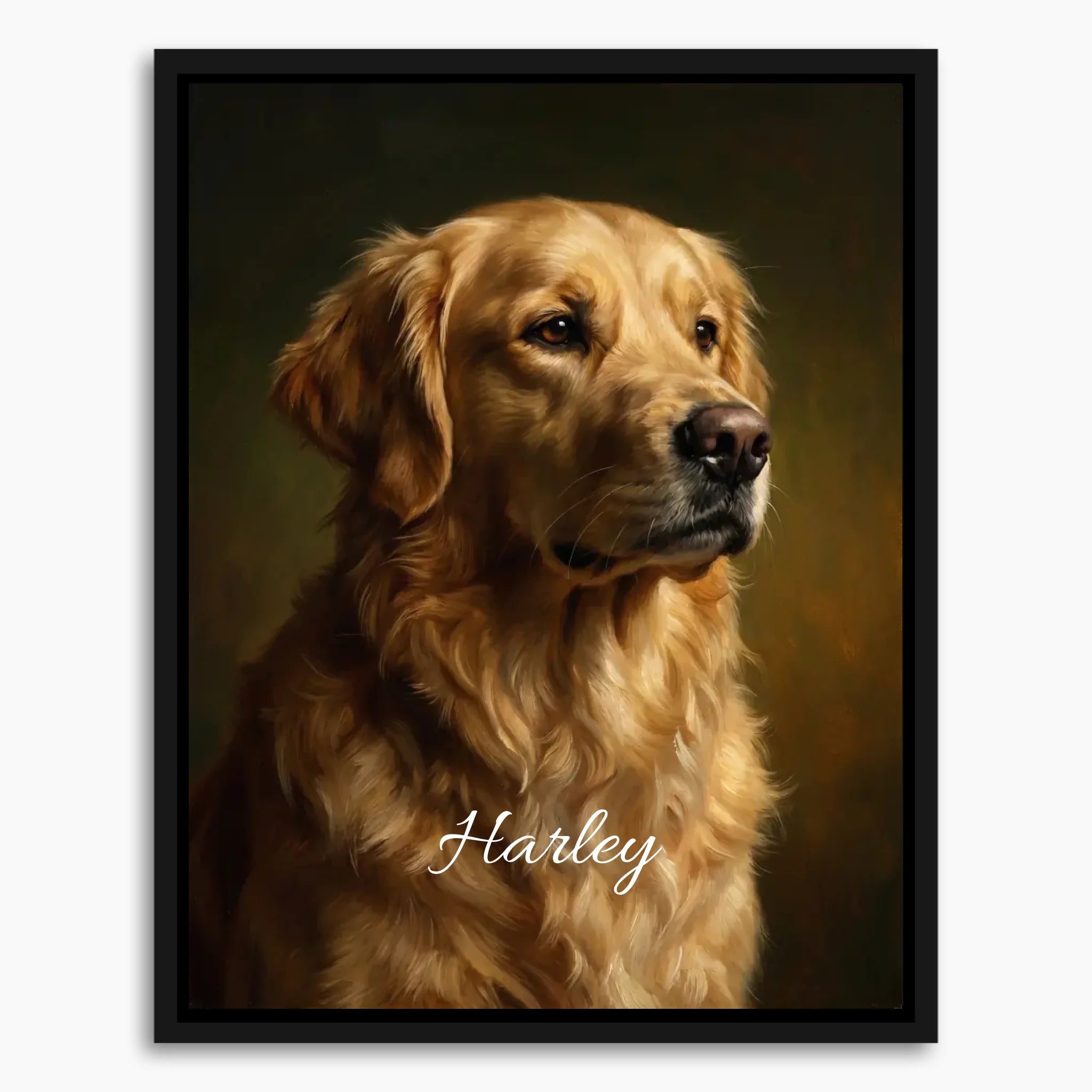 Framed Canvas Mockup Printful 3-4 ratio