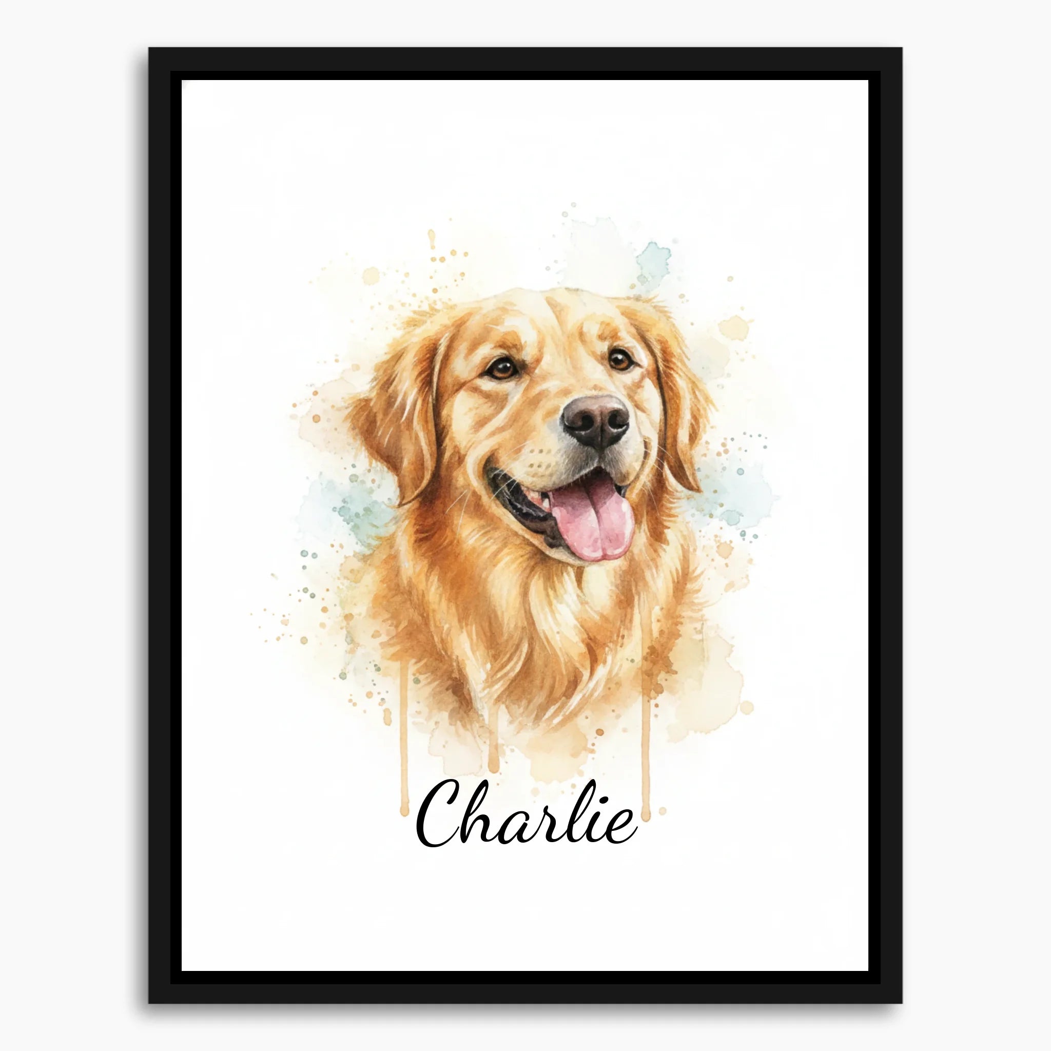 Framed Canvas Mockup Printful 3-4 ratio
